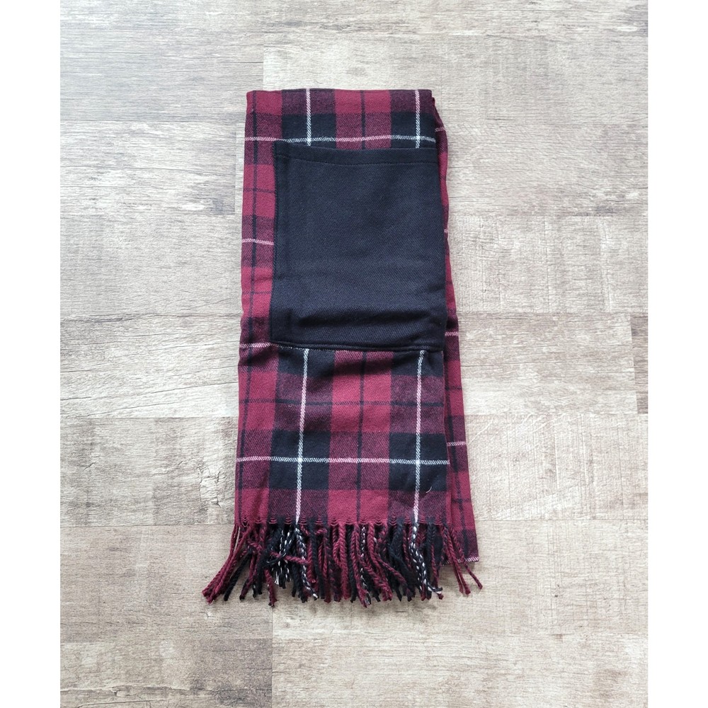 Summer & Rose Plaid Pocket Scarf